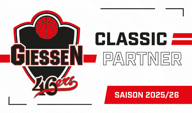 Banner - Giesser 46ers - Classic Partner - Saison 2025/26