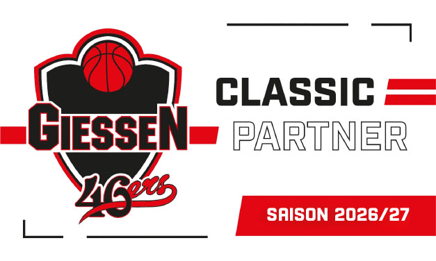 Banner - Giesser 46ers - Classic Partner - Saison 2025/26